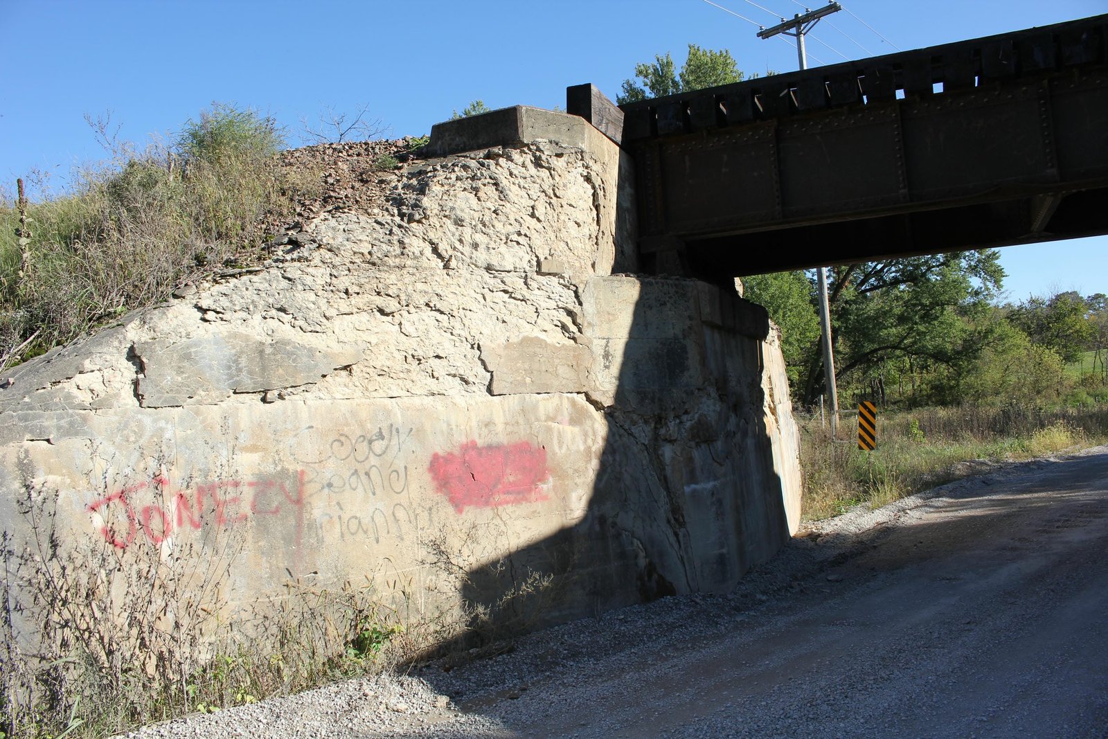 East abutment